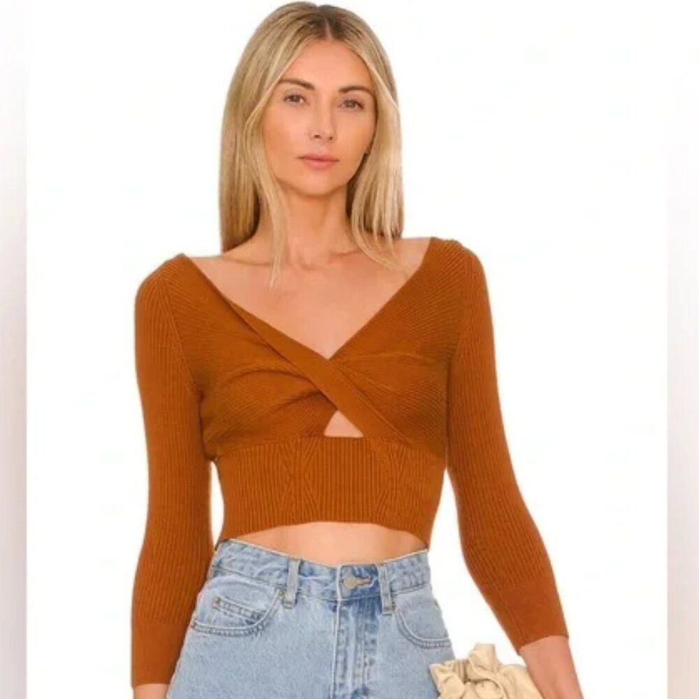 Free People Wrap Style Sweater